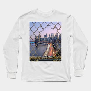 New York Purple Long Sleeve T-Shirt